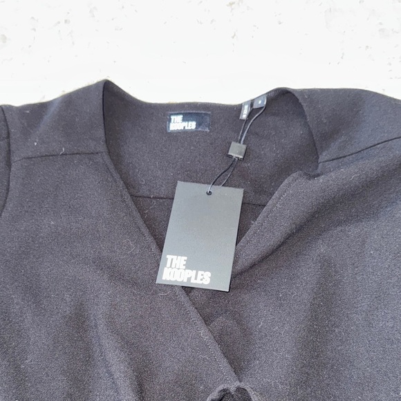 The Kooples Black Long Sleeve Dress us size 6/8 (kooples fr size 3)NEW - Picture 2 of 9